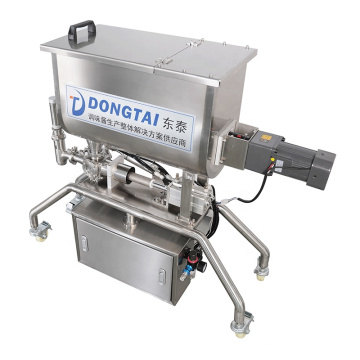 Semi-auto single-head tomato sauce/cream honey filling machine